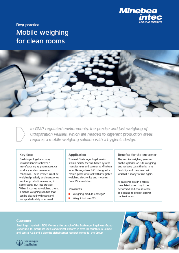 Mobilno tehtanje za čiste prostore - Sartorius Croatia 