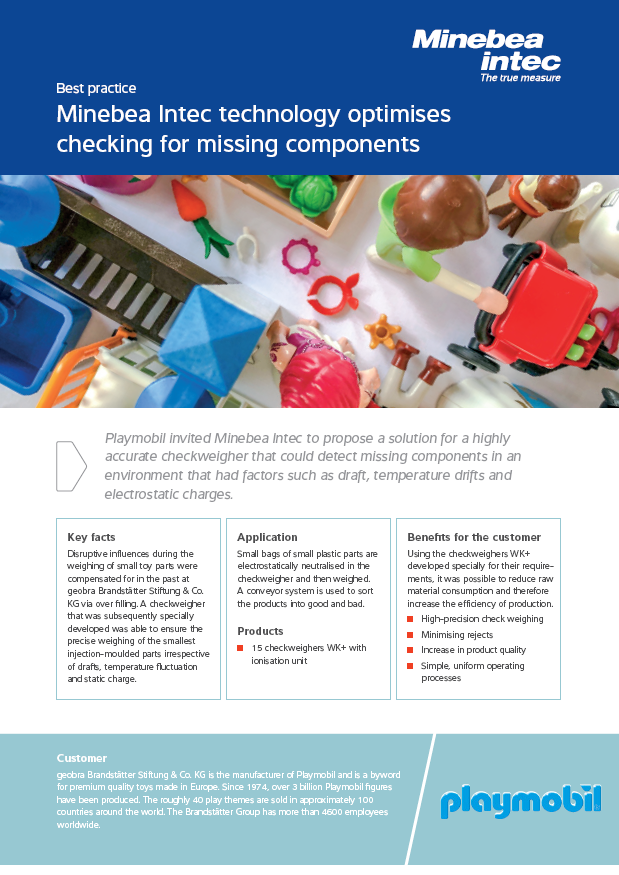 Minebea Intec tehnologija optimizira provjeru nedostajućih komponenata - Sartorius Croatia 