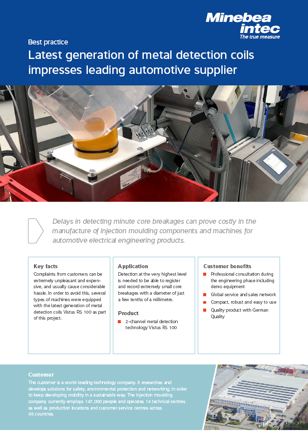 Najnovija generacija zavojnica za otkrivanje metala u automobilskoj industriji - Sartorius Croatia 